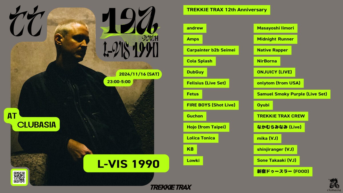 TREKKIE TRAX 12th Anniversary with L-VIS1990