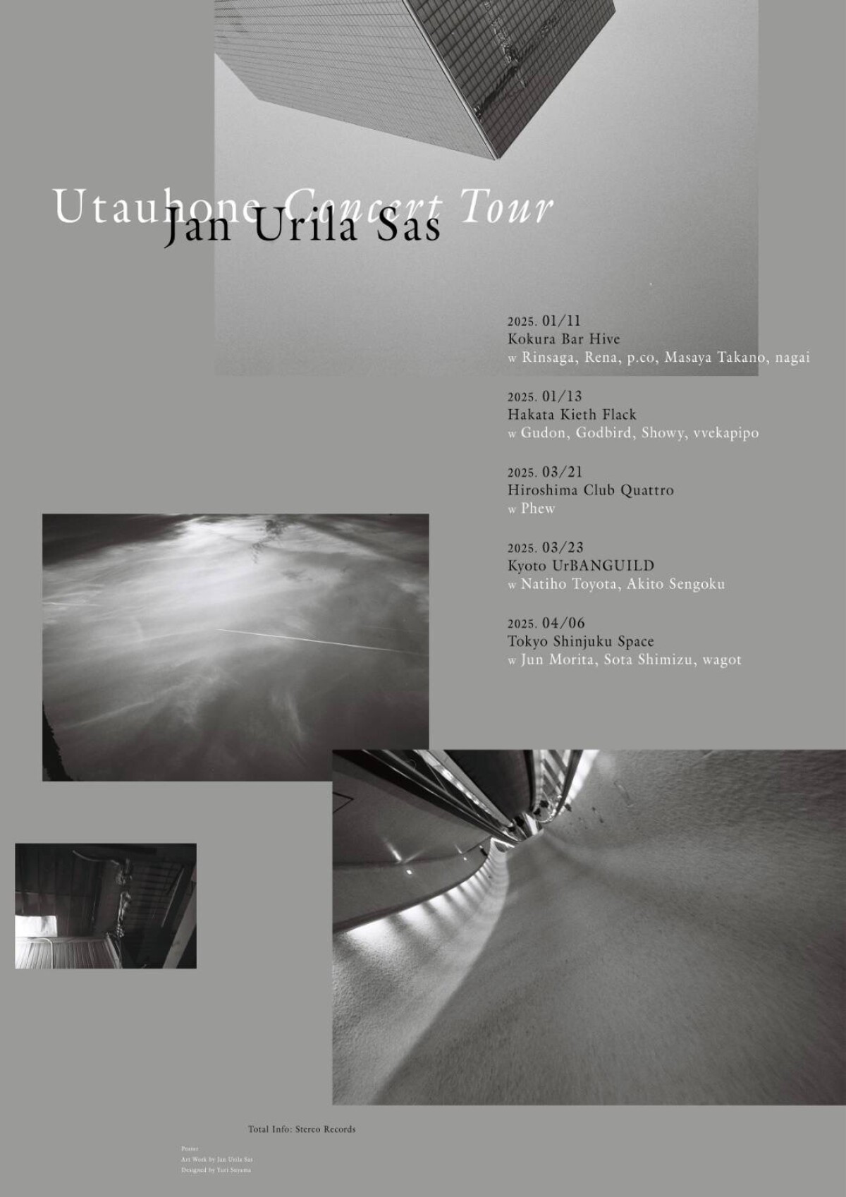 Jan Urila Sas "Utauhone Concert Tour" at Tokyo Shinjuku Space