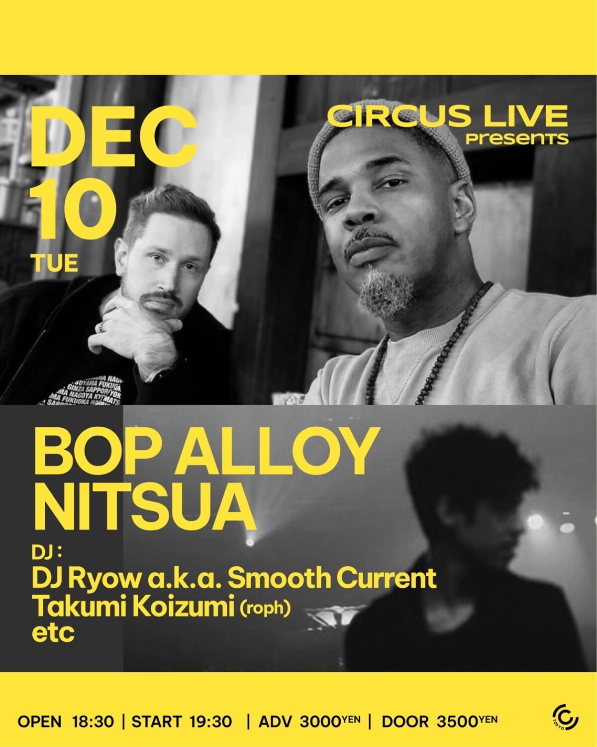 CIRCUS LIVE -BOP ALLOY , NITSUA-