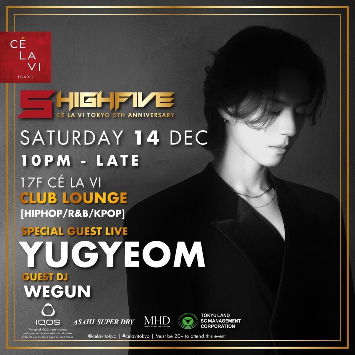 HIGHFIVE-CÉ LA VI TOKYO 5th Anniversary-Special Guest Live / YUGYEOM