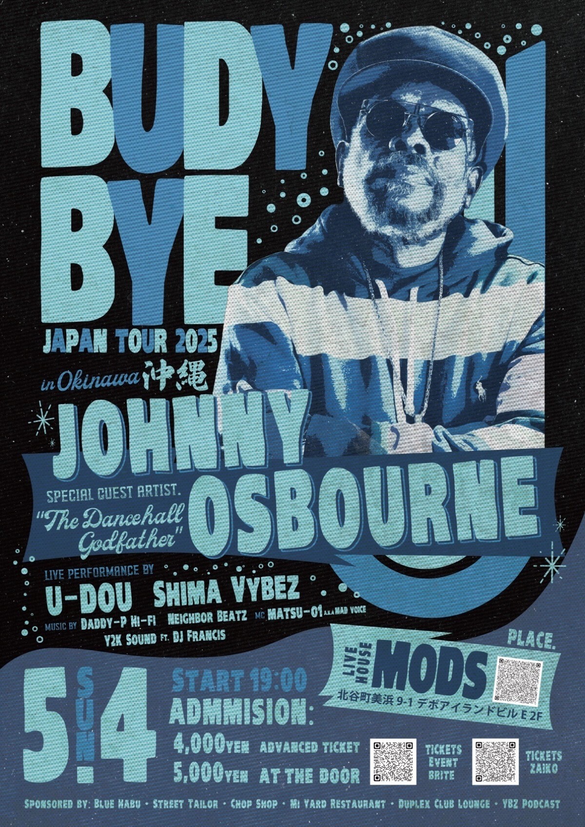 Johnny Osbourne Budy Bye Japan Tour (Okinawa)