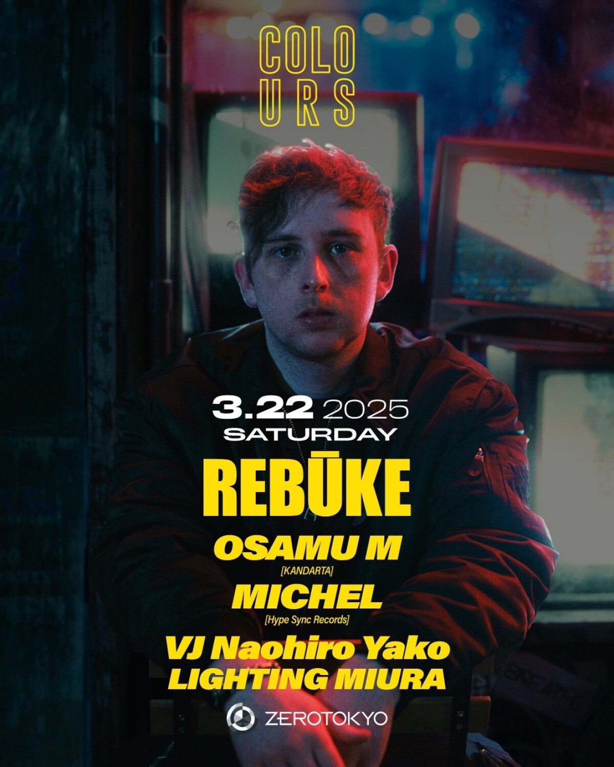 COLOURS presents REBŪKE and Luuk van Dijk
