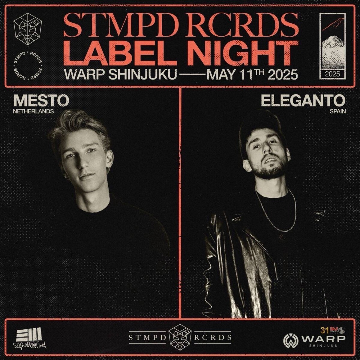 STMPD RCRDS LABEL NIGHT「Mesto & Eleganto」 来日公演