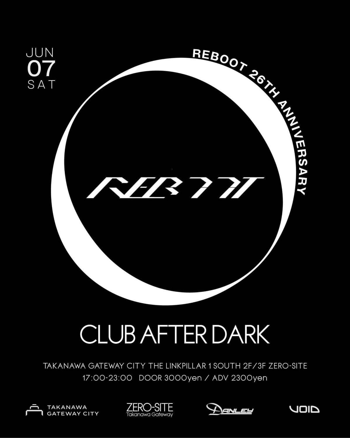 REBOOT 26th ANNIVERSARY