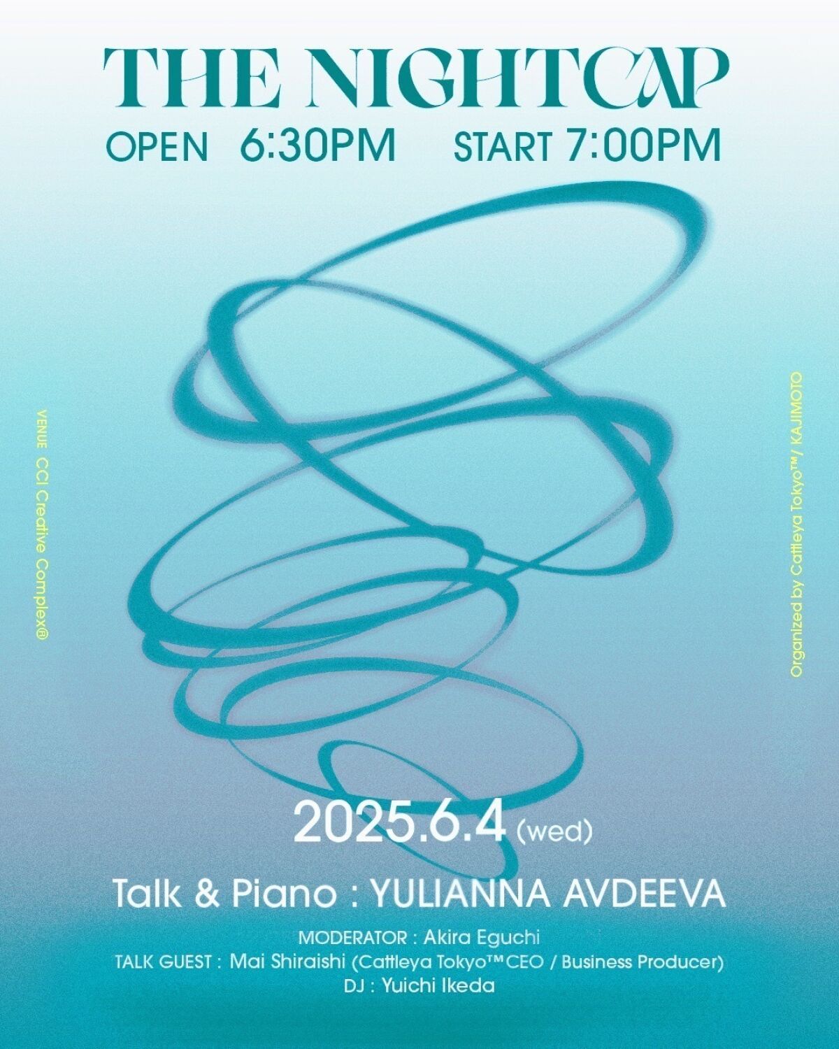 "THE NIGHTCAP" WITH ARTISTS YULIANNA AVDEEVA