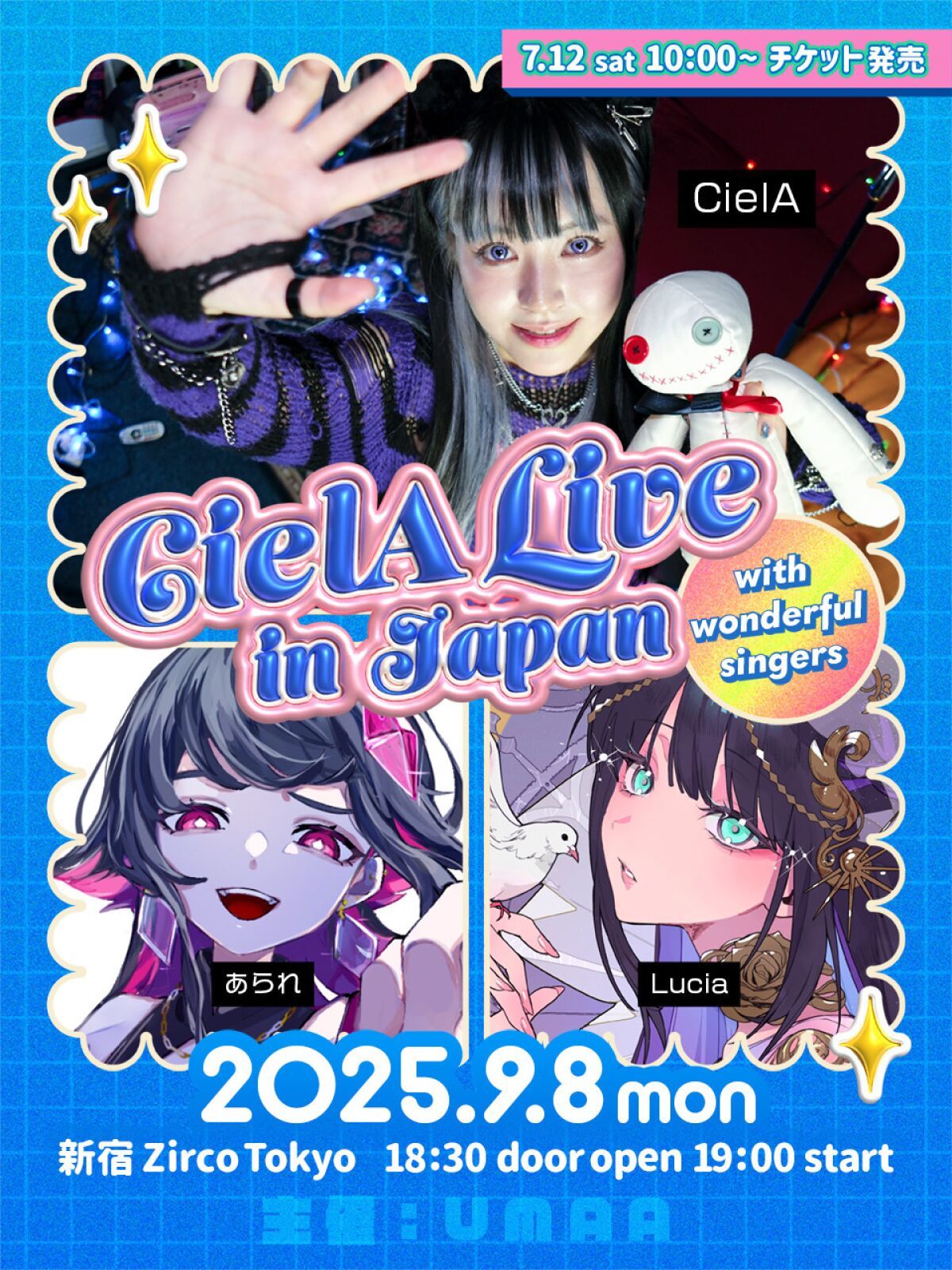 CielA Live in Japan with wonderful singers