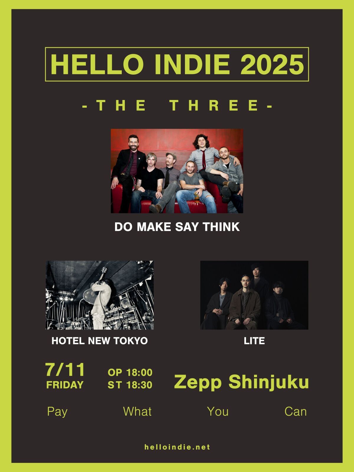 HELLO INDIE 2026 -TOKYO-