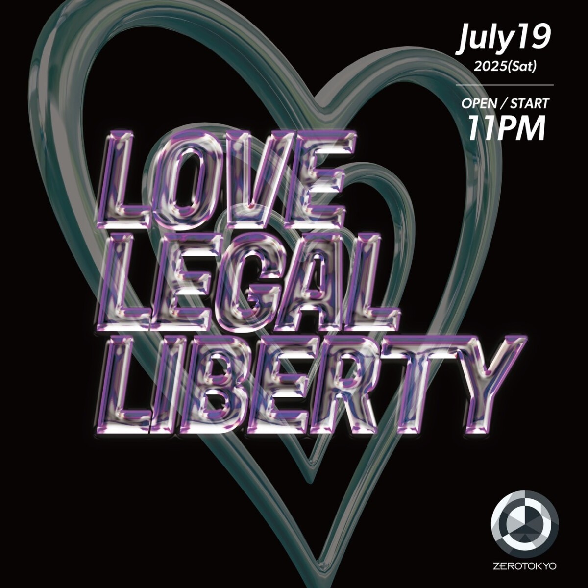 超合法 9th Anniversary × uijin presents『LOVE LEGAL LIBERTY