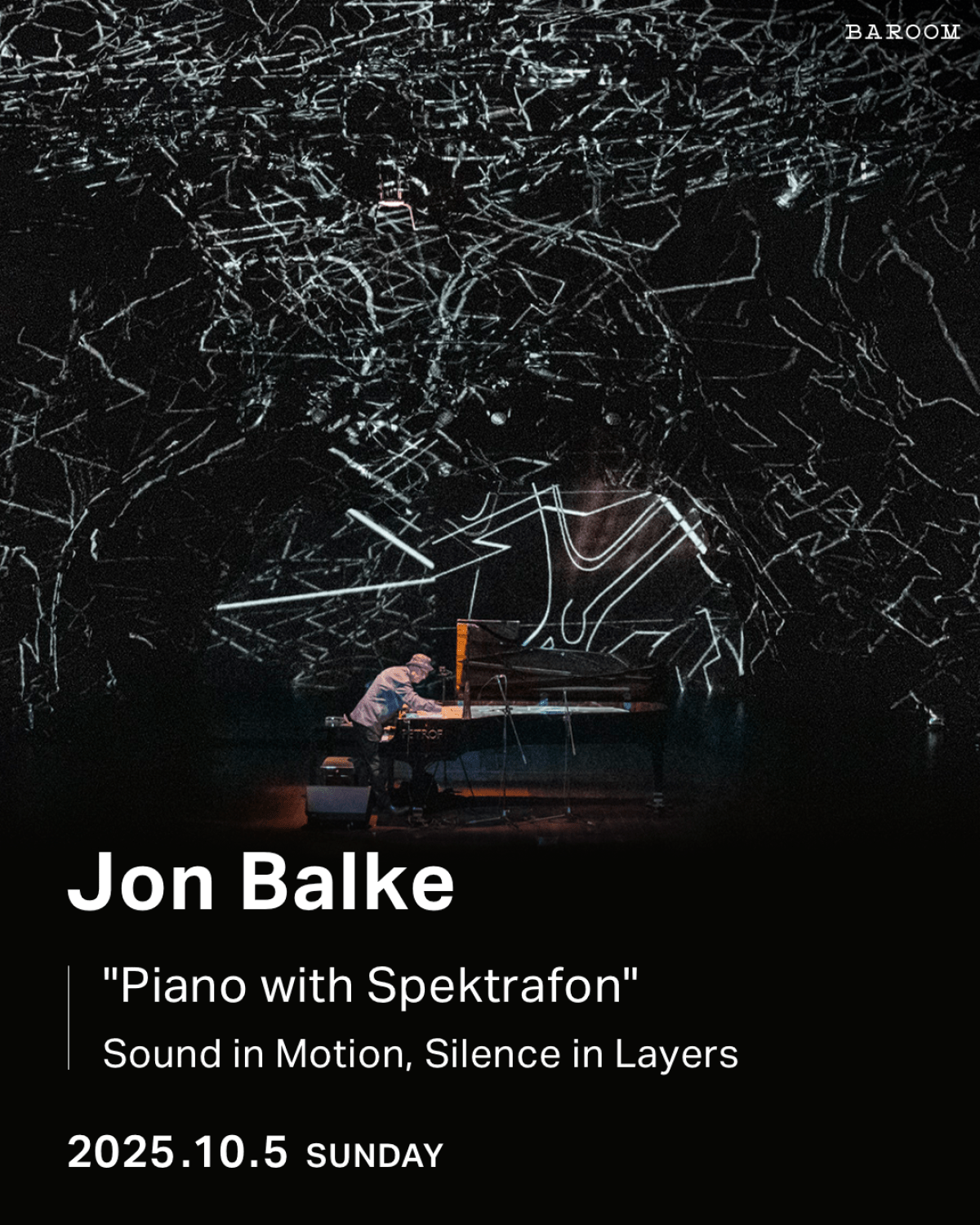 Jon Balke "Piano with Spektrafon" Sound in Motion, Silence in Layers