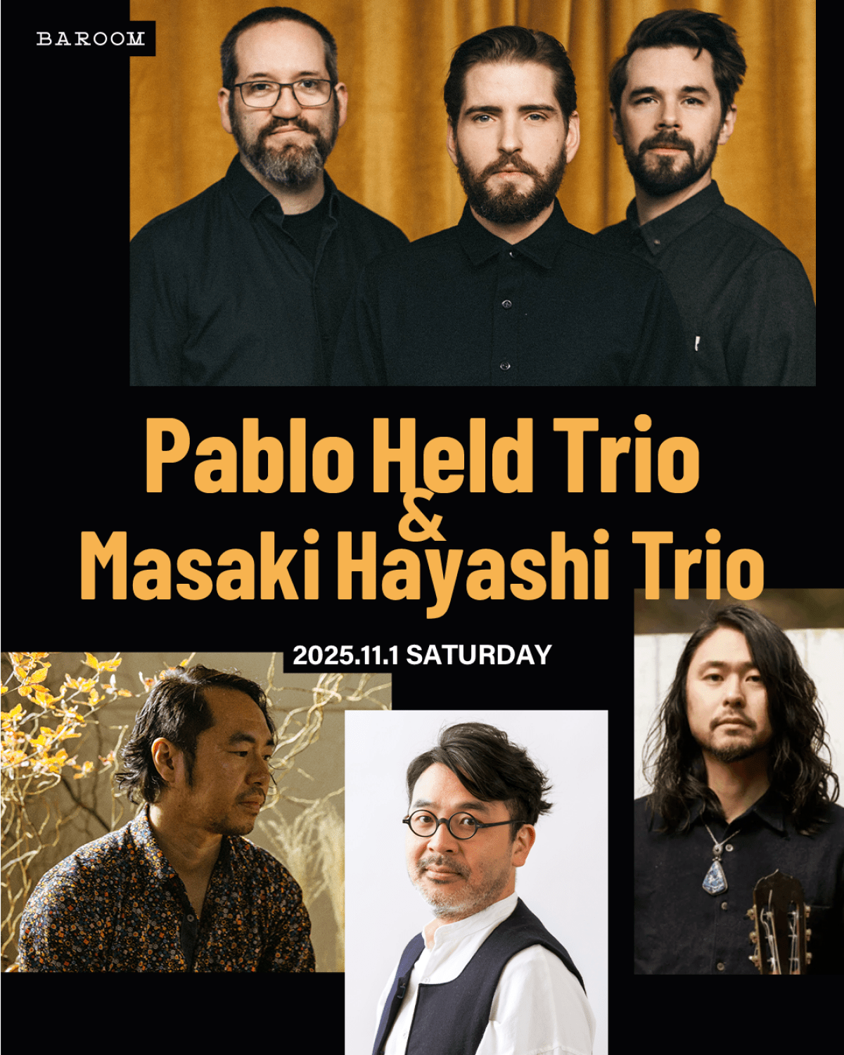 Pablo Held Trio × 林正樹トリオ