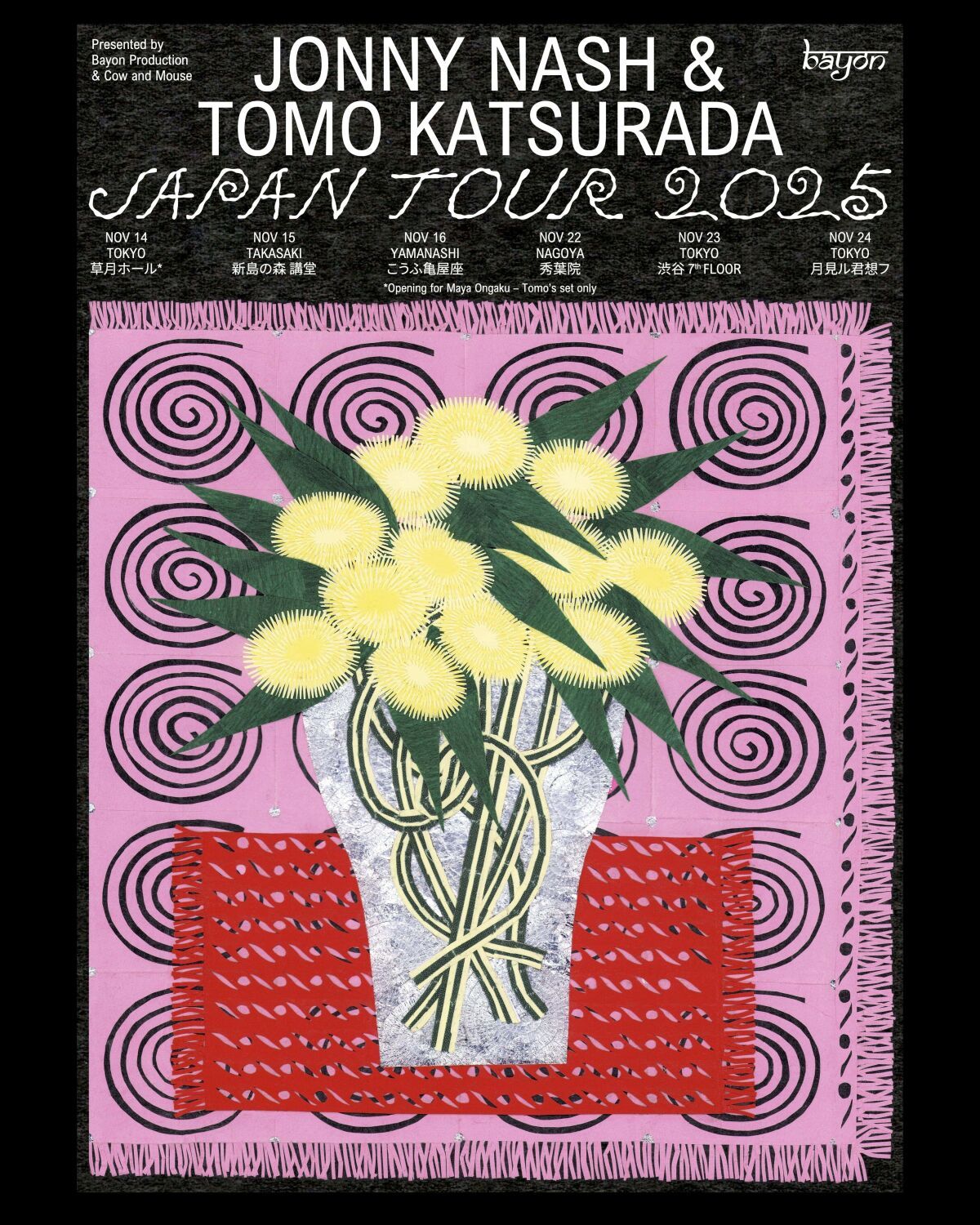 ＜Tokyo DAY1＞Jonny Nash & Tomo Katsurada Co-Headline Japan Tour 2025