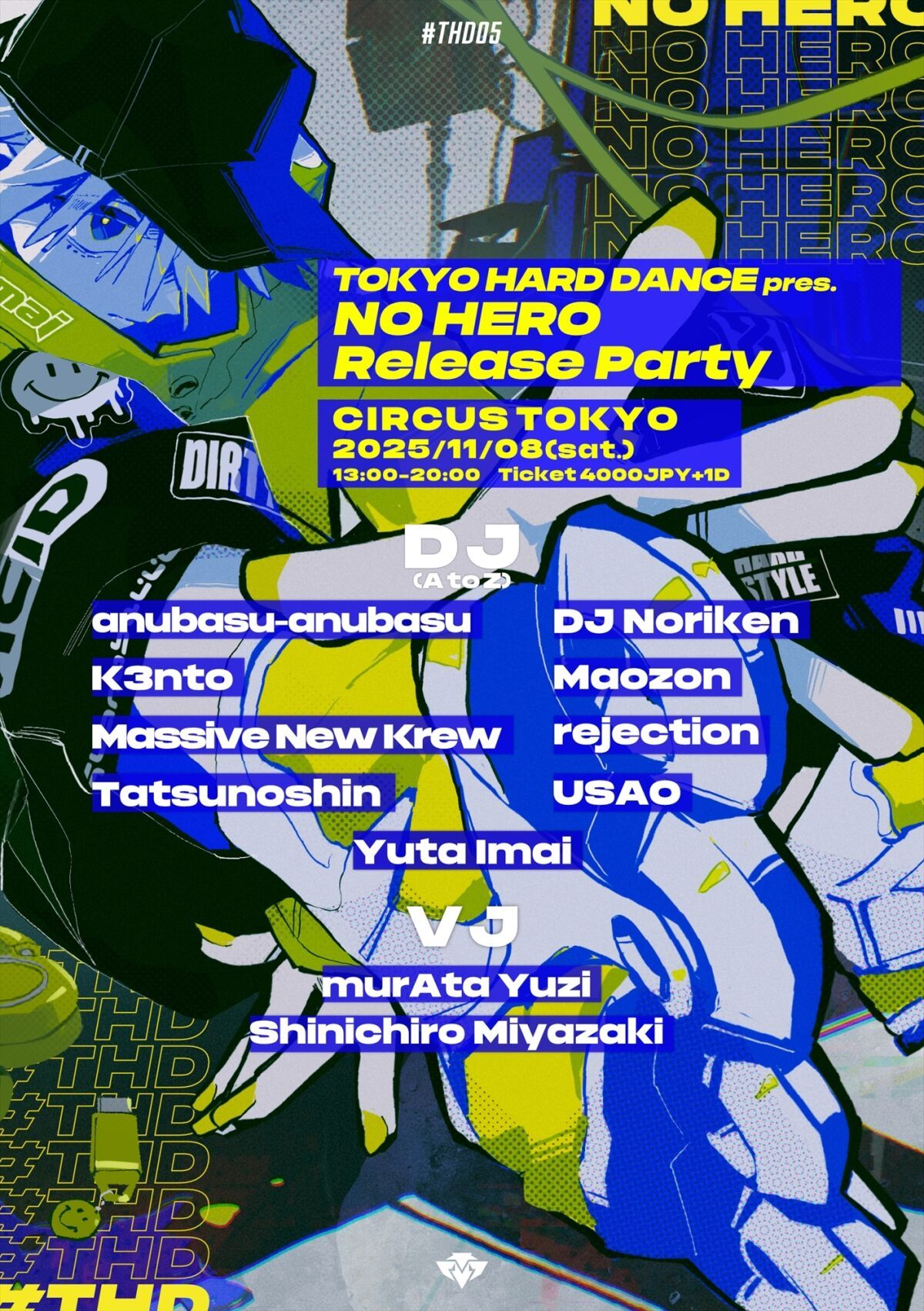 Yuta Imai "NO HERO" Release Party