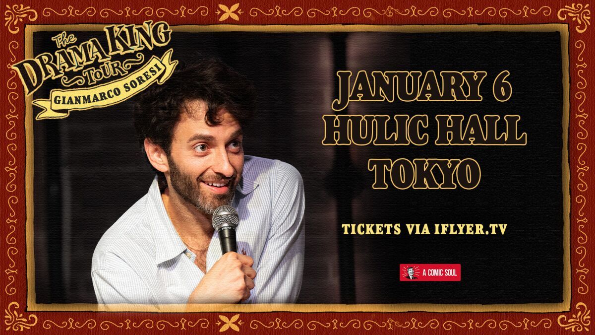 Gianmarco Soresi - The Drama King Tour - Tokyo