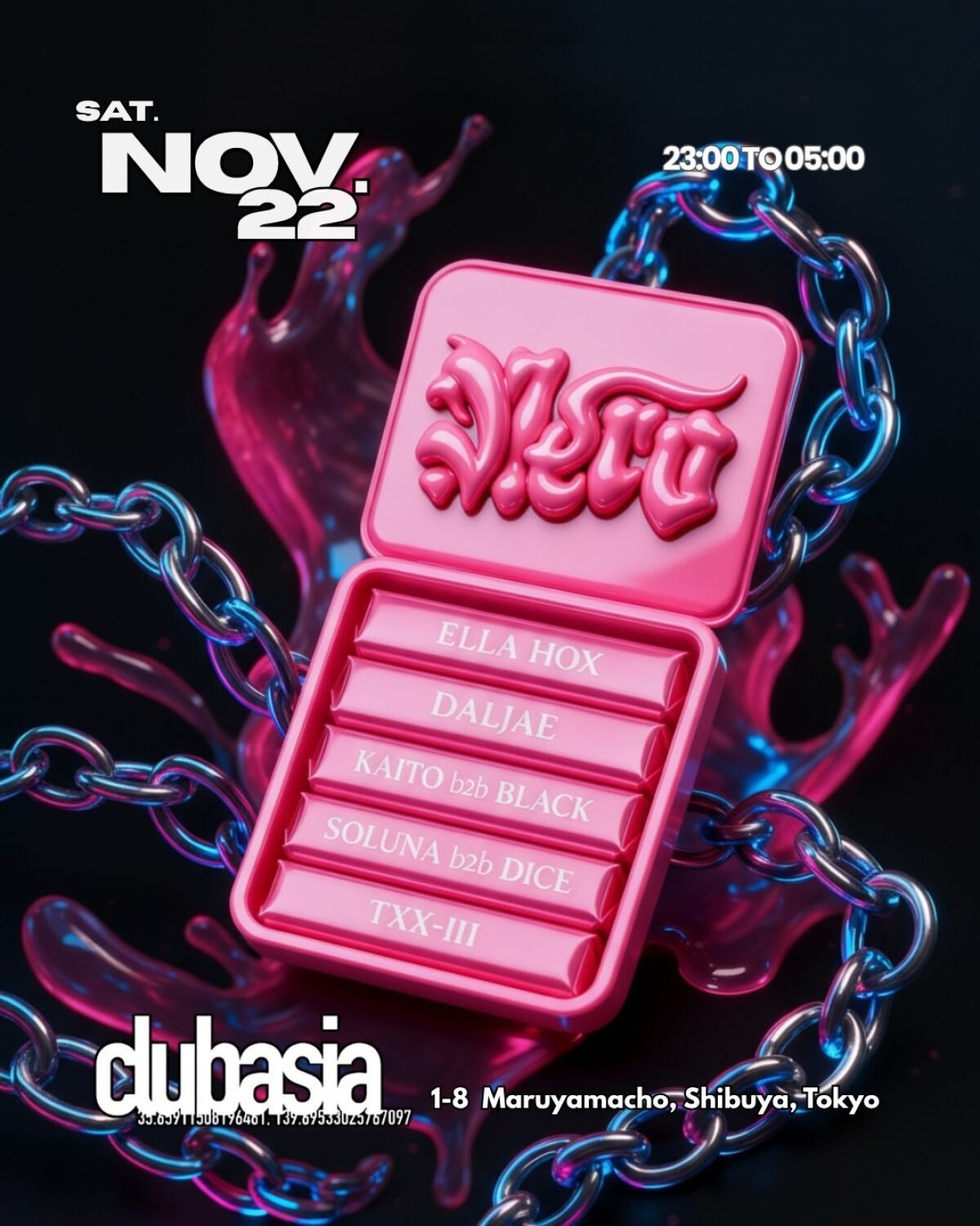NERO BUBBLEGUM RAVE