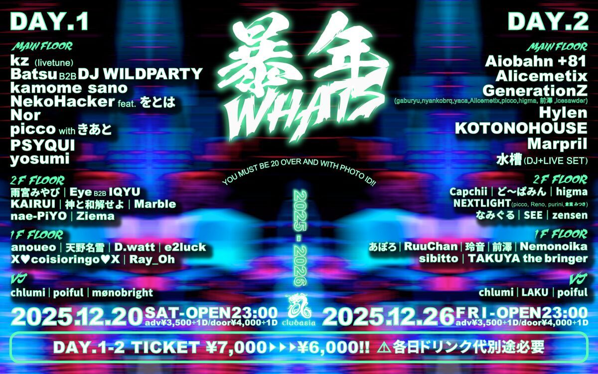 暴年WHAT’S