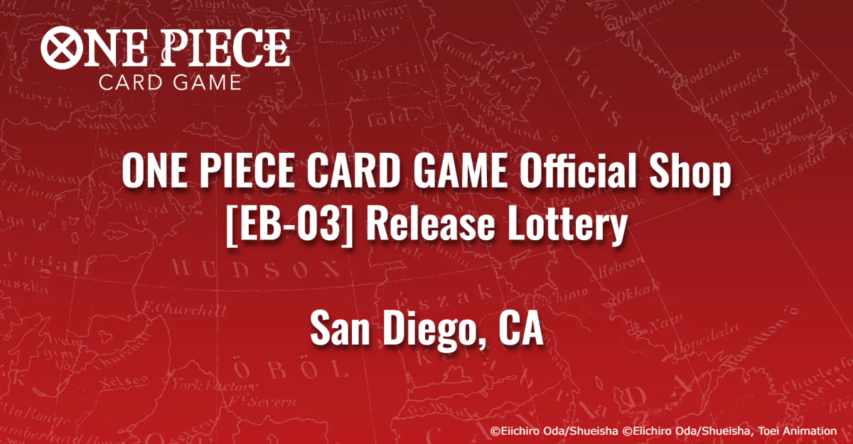 ONE PIECE CARD GAME Official Shop [EB-03] Release [SAN DIEGO, CA]