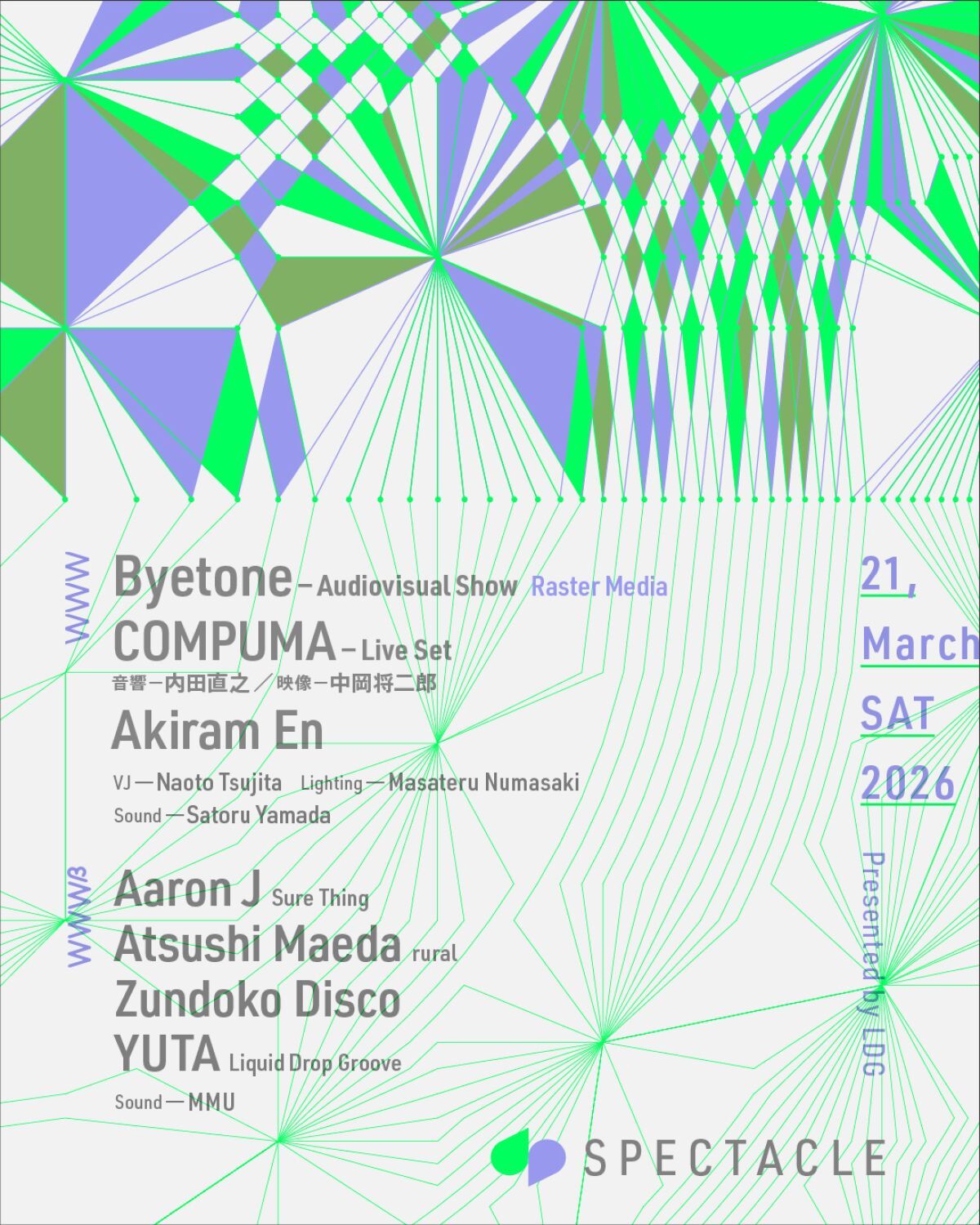 Liquid Drop Groove presents "SPECTACLE"