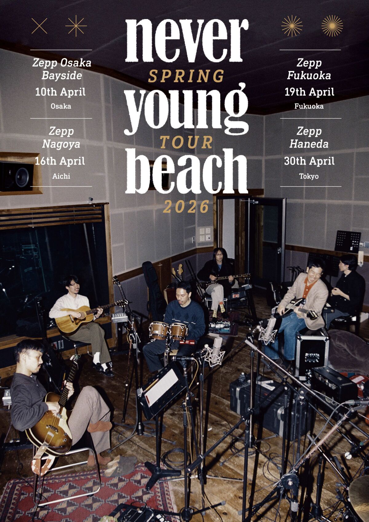 never young beach Spring Tour 2026 [Osaka]
