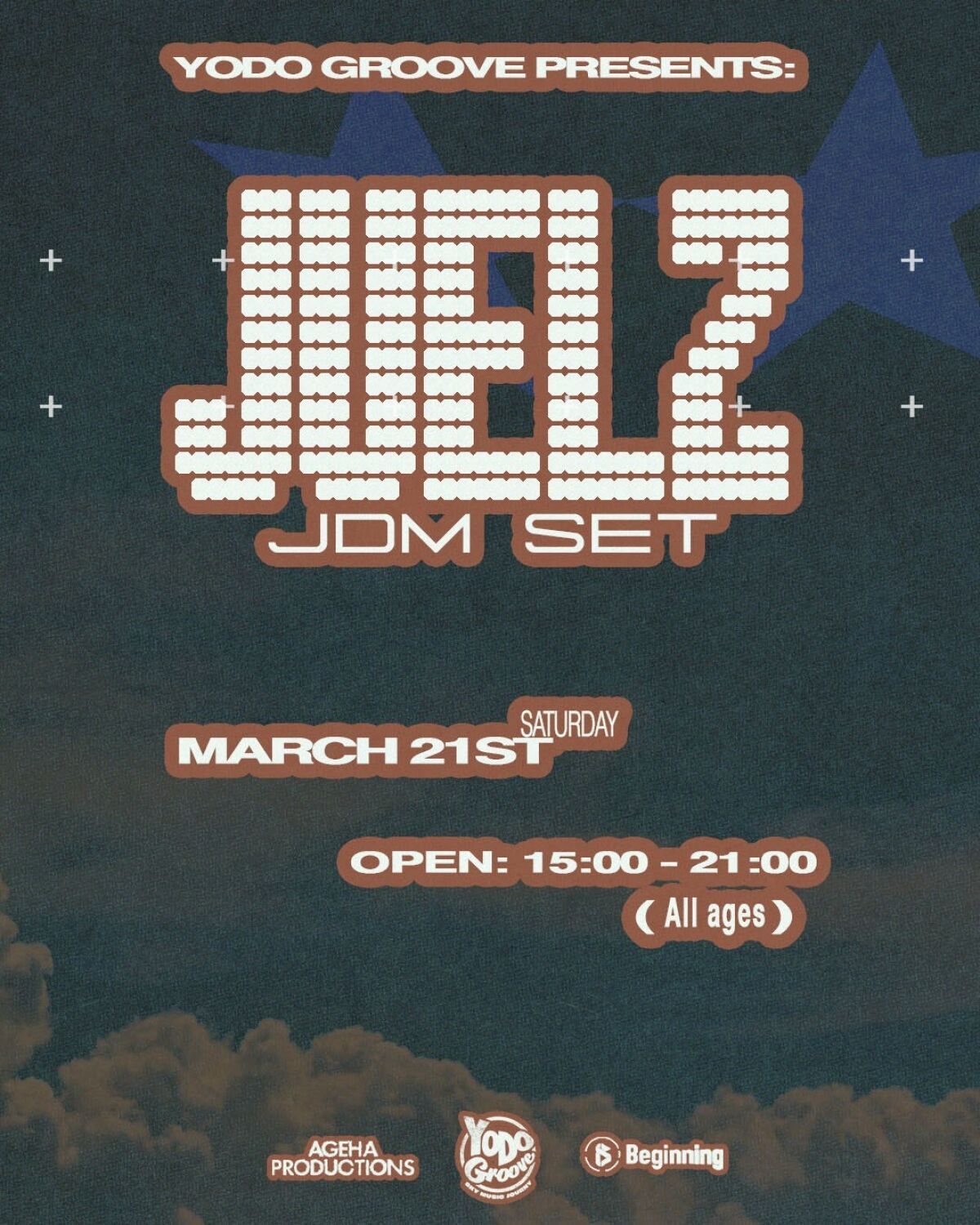 YODO GROOVE Presents JUELZ -JDM set- Supported by Beginning