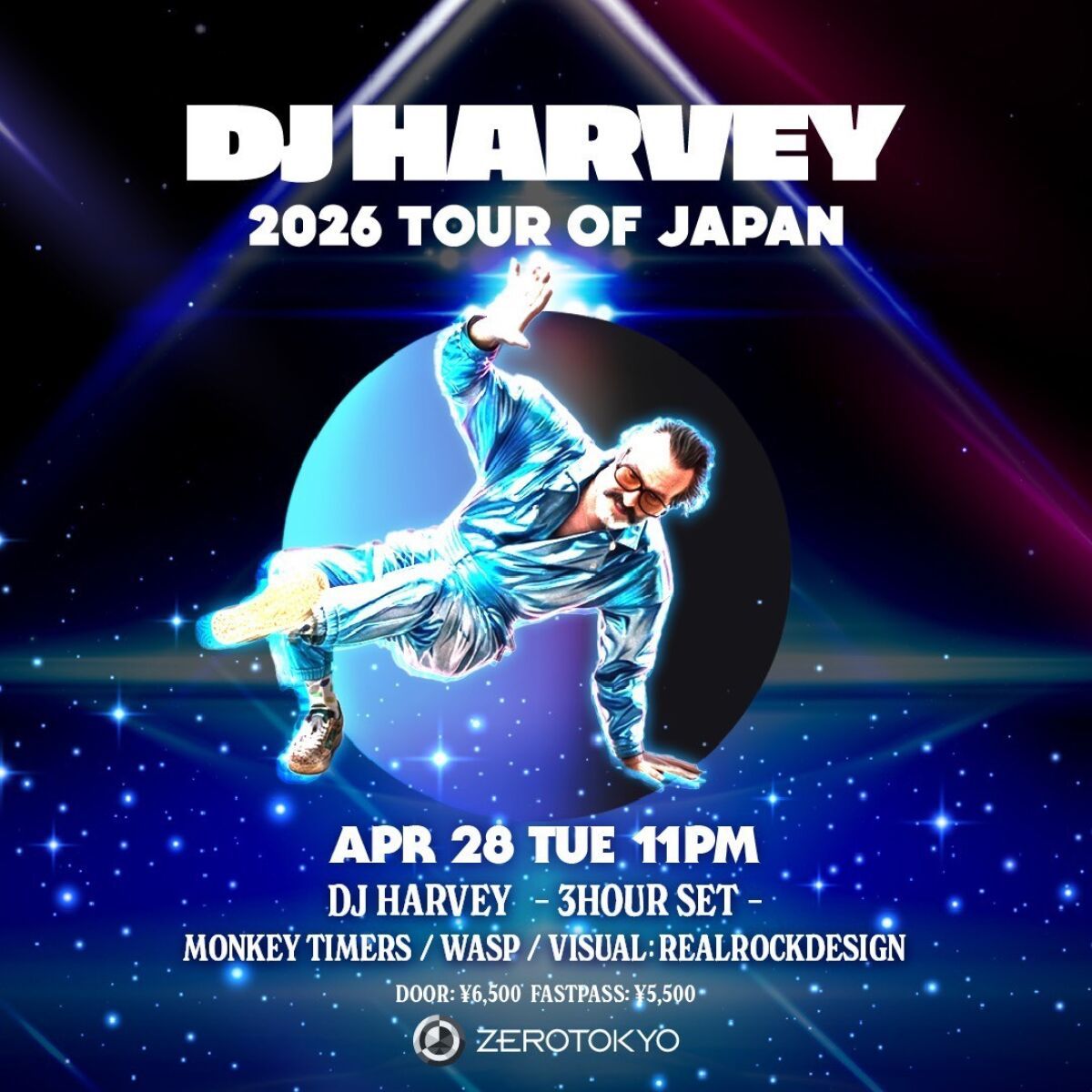 DJ HARVEY 2026 TOUR OF JAPAN