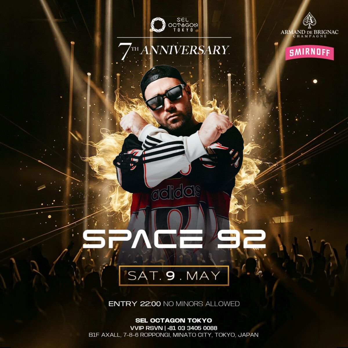 OCTAGON 7th ANNIVERSARY | SPACE92 来日公演