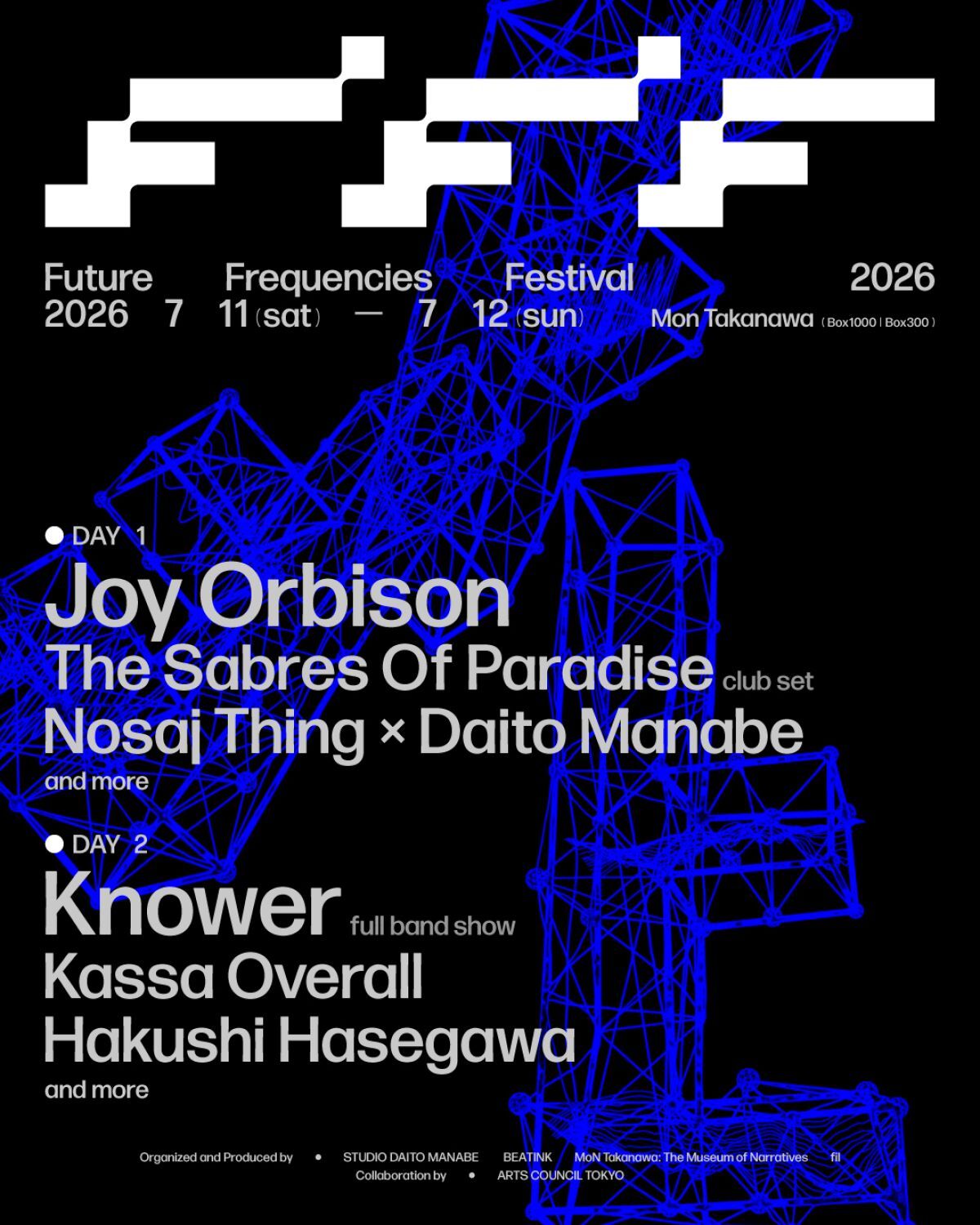 Future Frequencies Festival - Day 1 (11 July 2026)