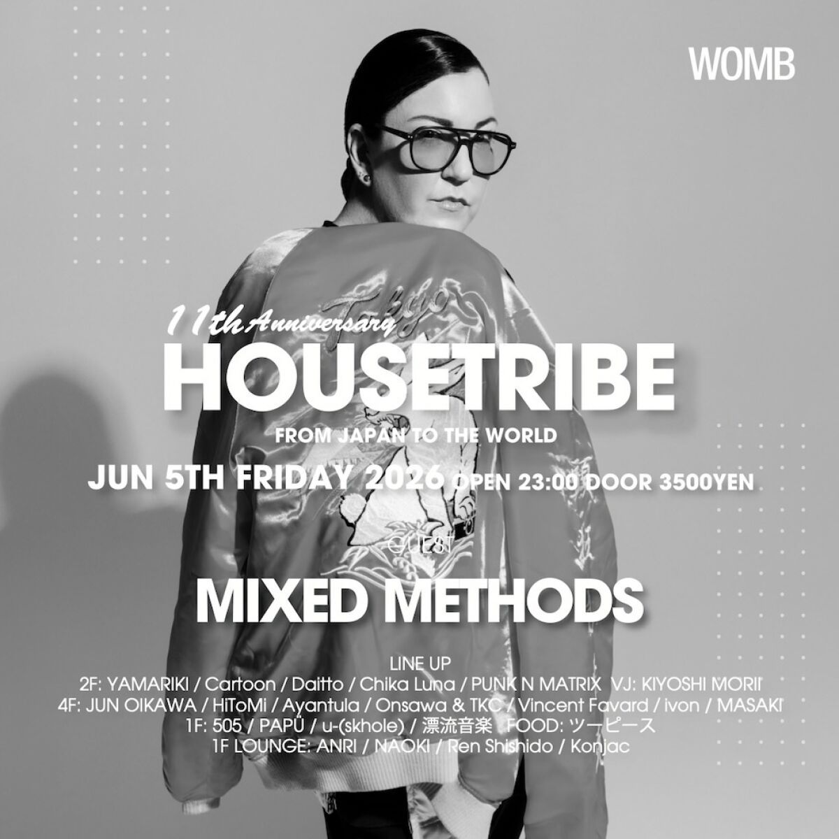 HOUSETRIBE 11TH ANNIVERSARY