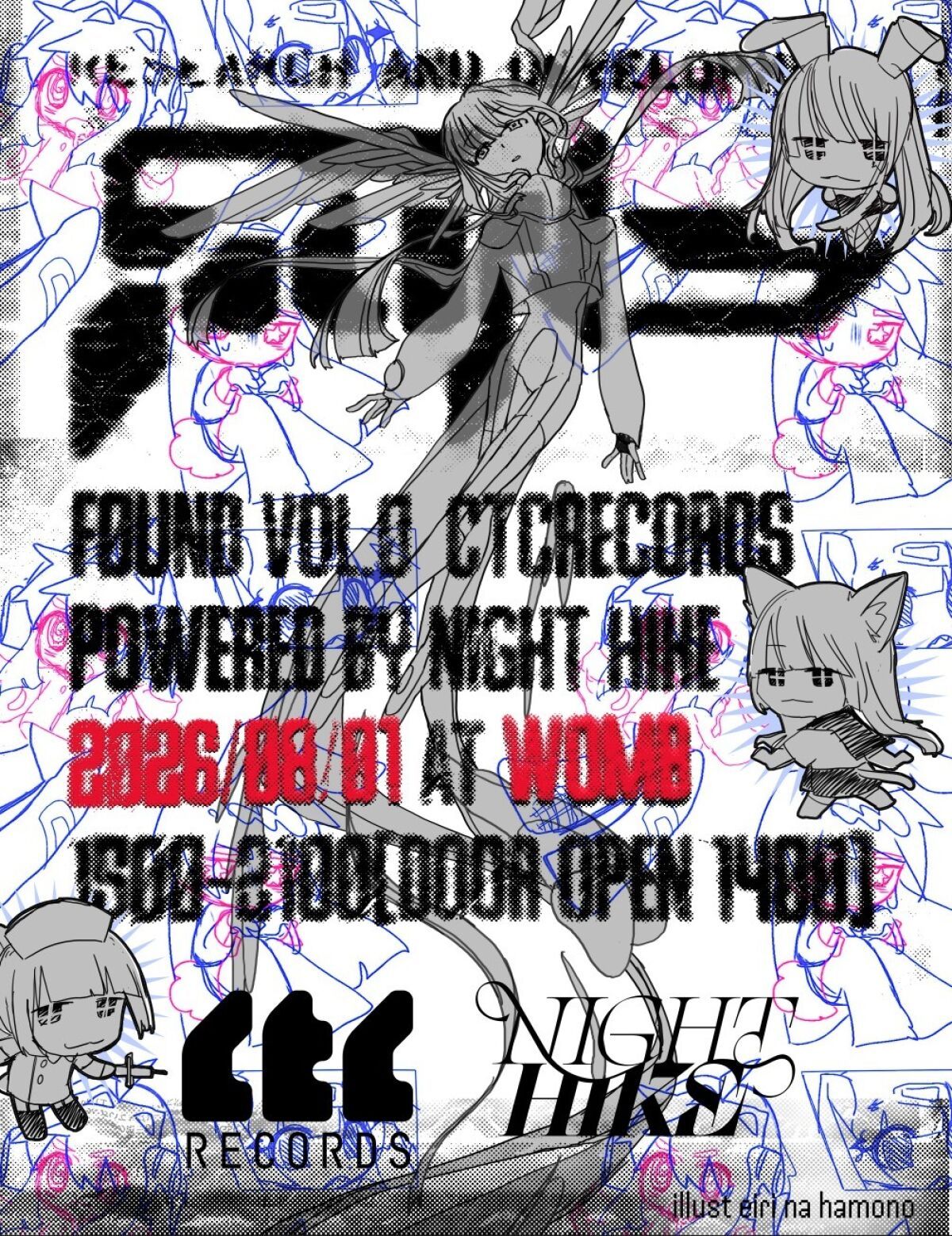 FOUND Vol.0  CTCRECORDS powerd by NIGHT HIKE