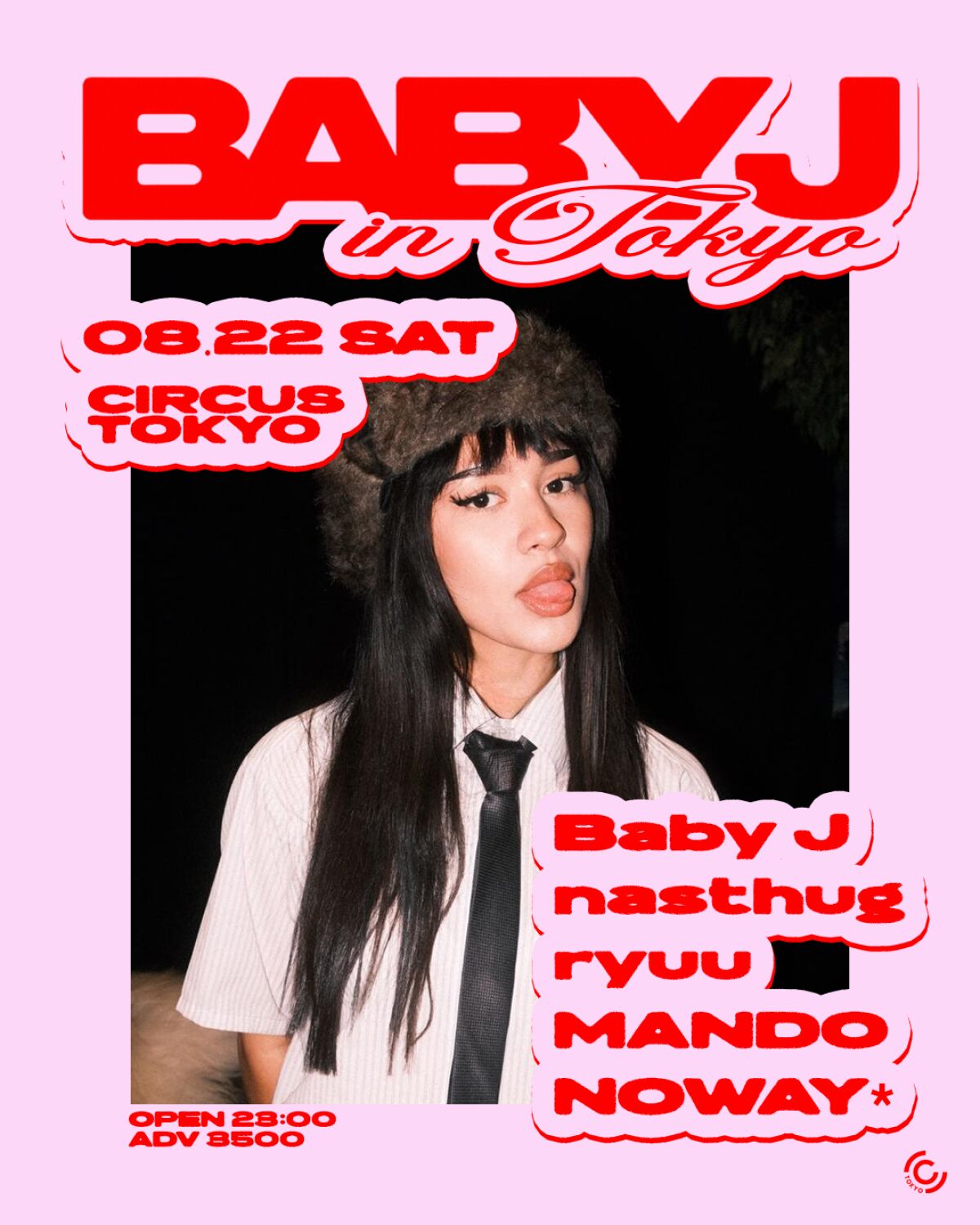 【振替公演/Rescheduled show】Baby J in Tokyo