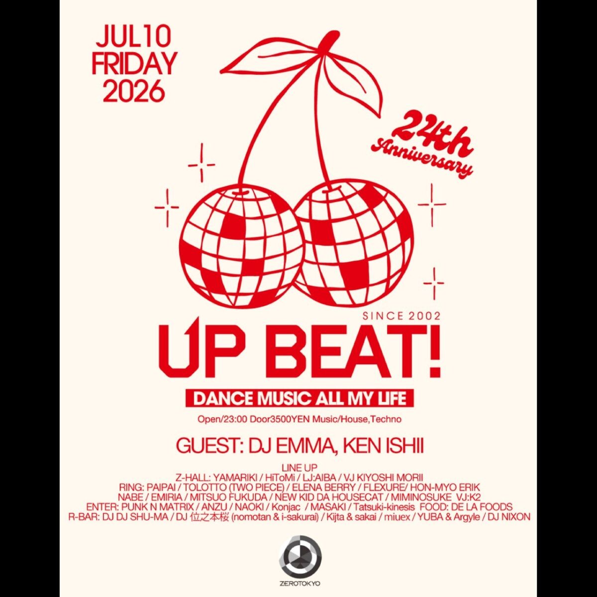 UP BEAT! 24th Anniversary