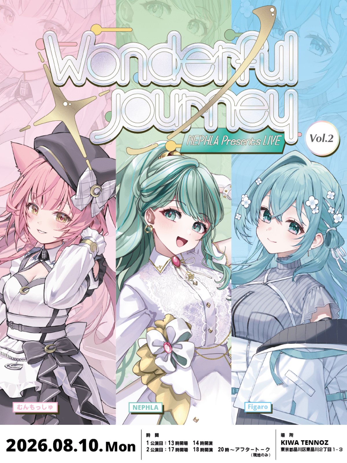 NEPHLA Presents LIVE 【Wonderful Journey Vol.2】