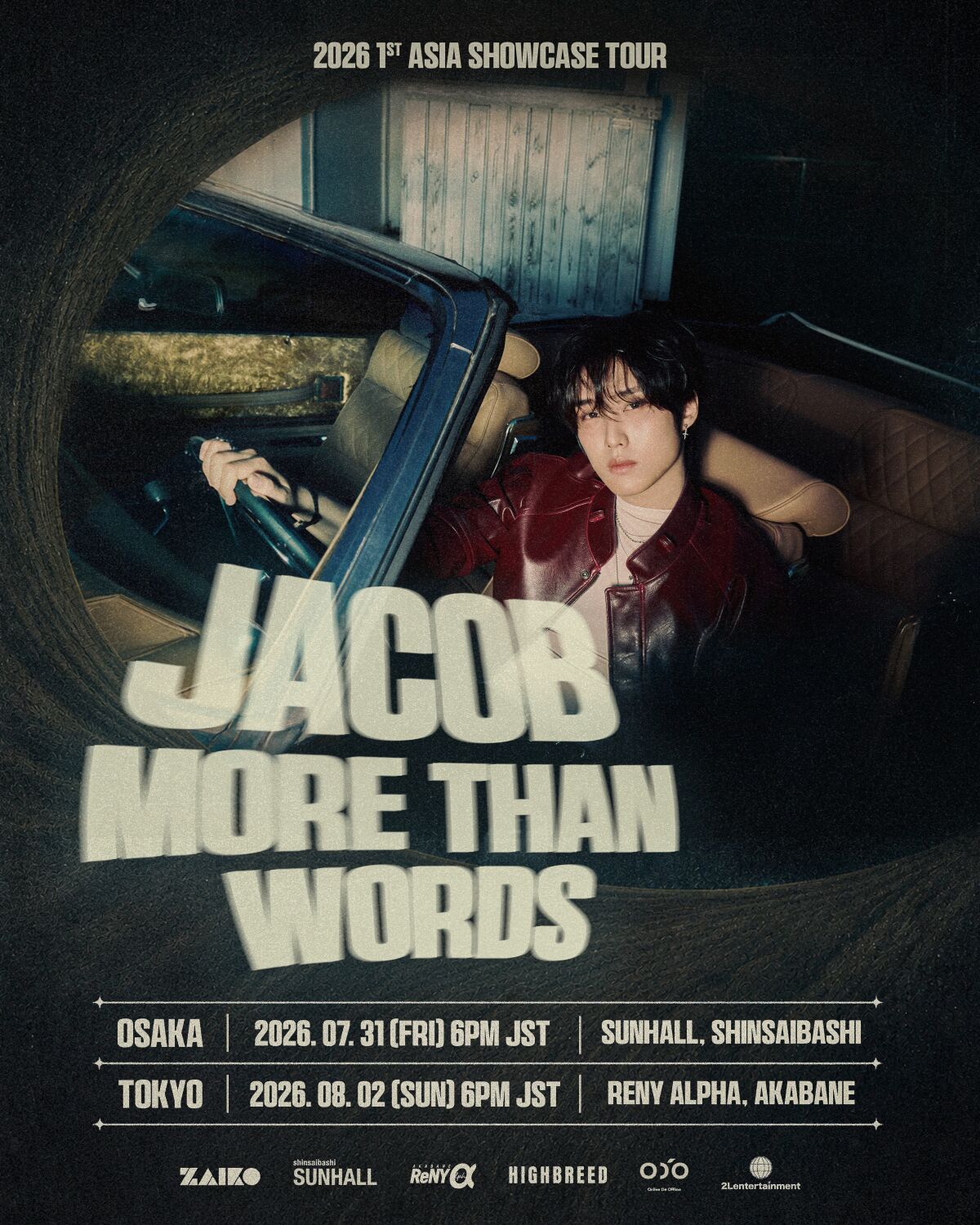 [TOKYO] JACOB 1st Asia Showcase : More Than Words Tour 2026 in Japan