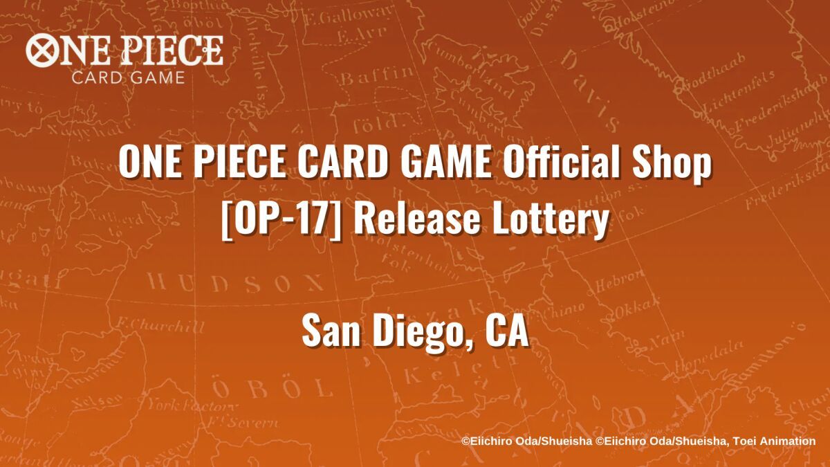 OP-17 Release Event: San Diego, CA