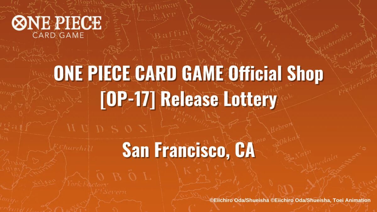 OP-17 Release Event: San Francisco, CA