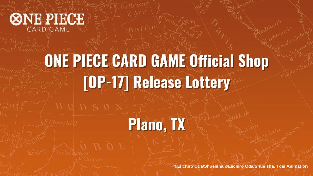 OP-17 Release Event: Plano, TX