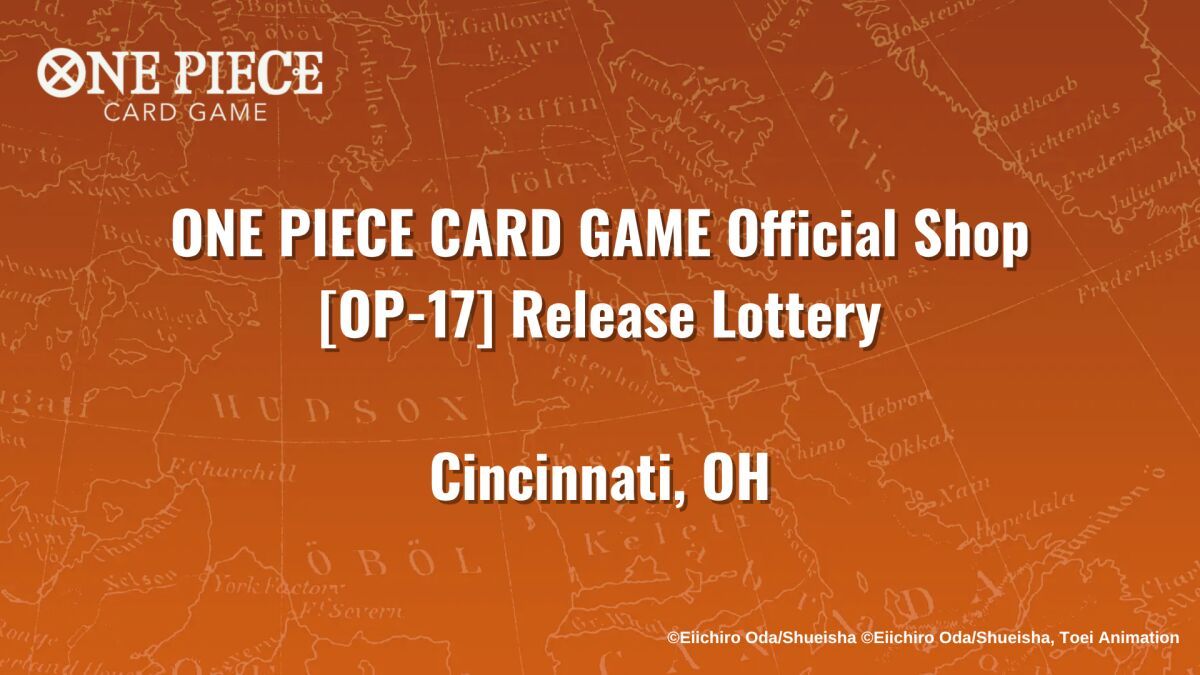 OP-17 Release Event: Cincinnati, OH