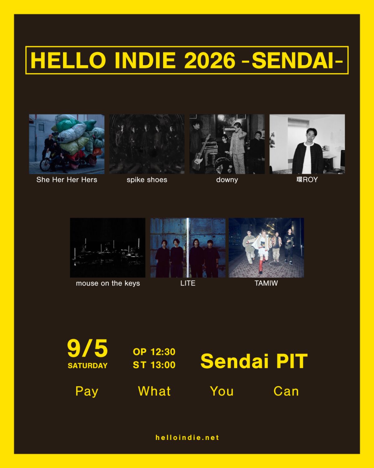 HELLO INDIE 2026 -SENDAI-