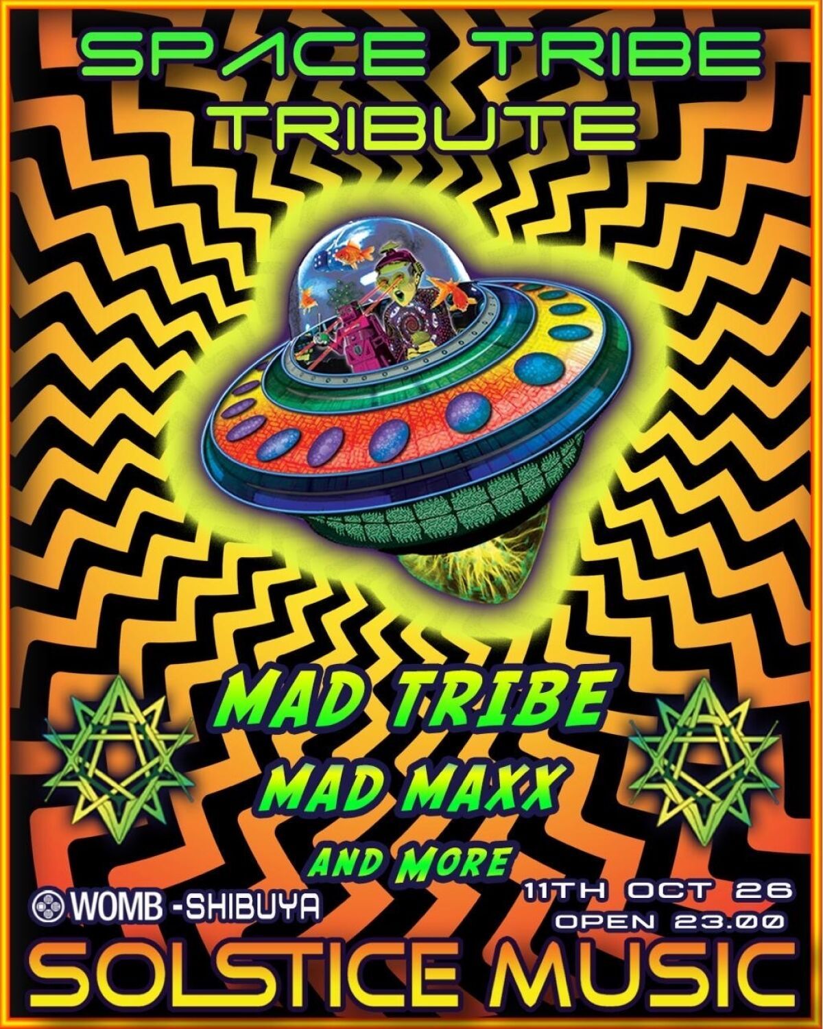 SOLSTICE MUSIC PRESENTS : SPACE TRIBE TRIBUTE