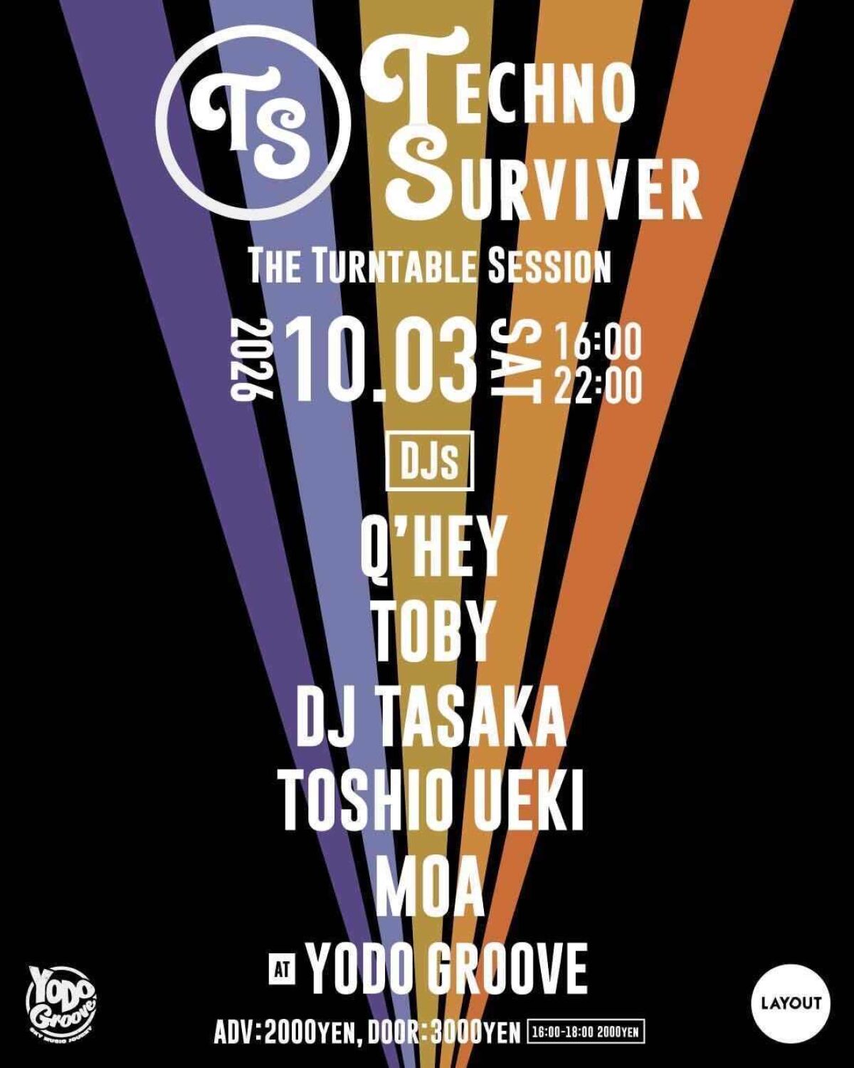 TECHNO SURVIVER -The Turntable Session -