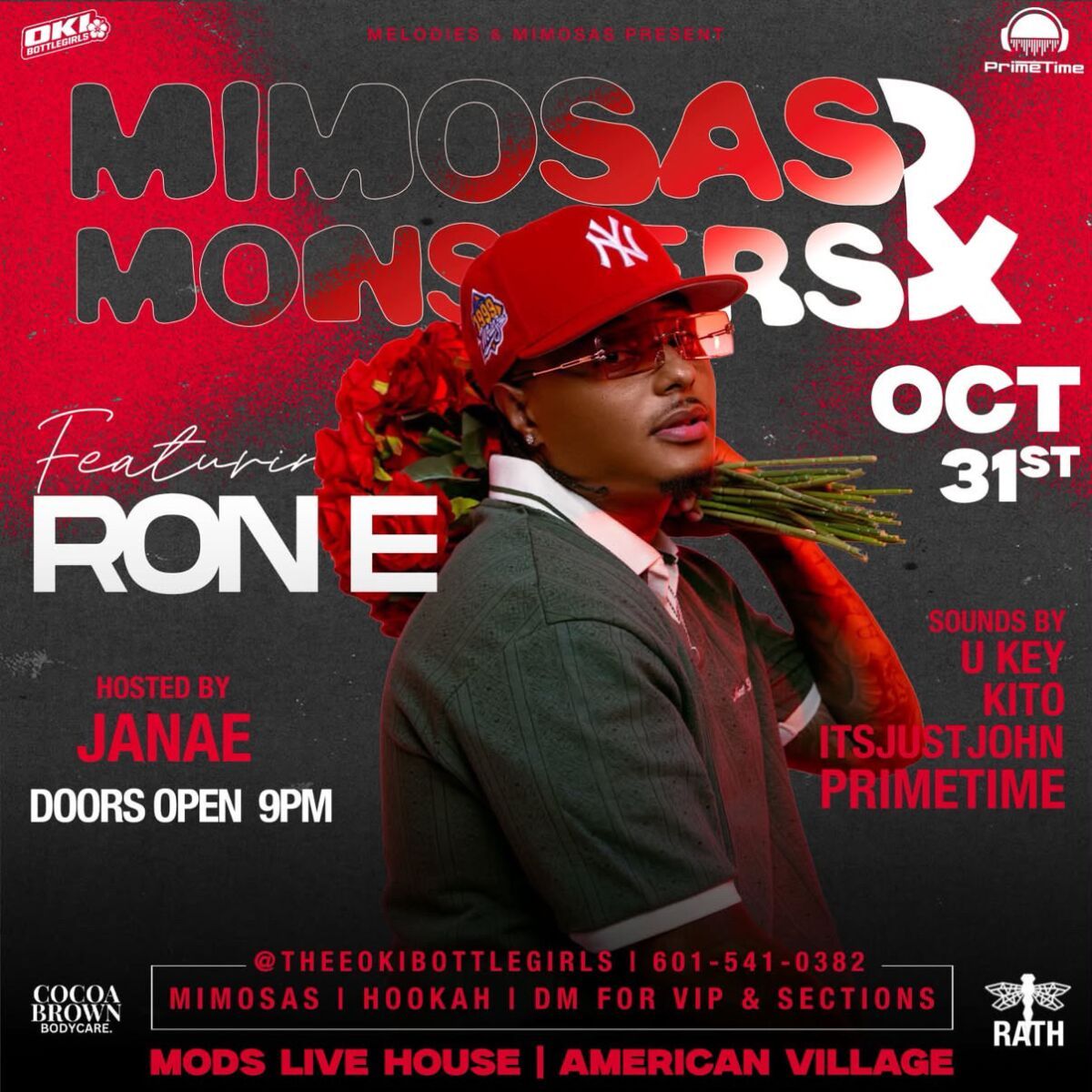 MIMOSAS & MONSTERS presented by Melodies & Mimosas
