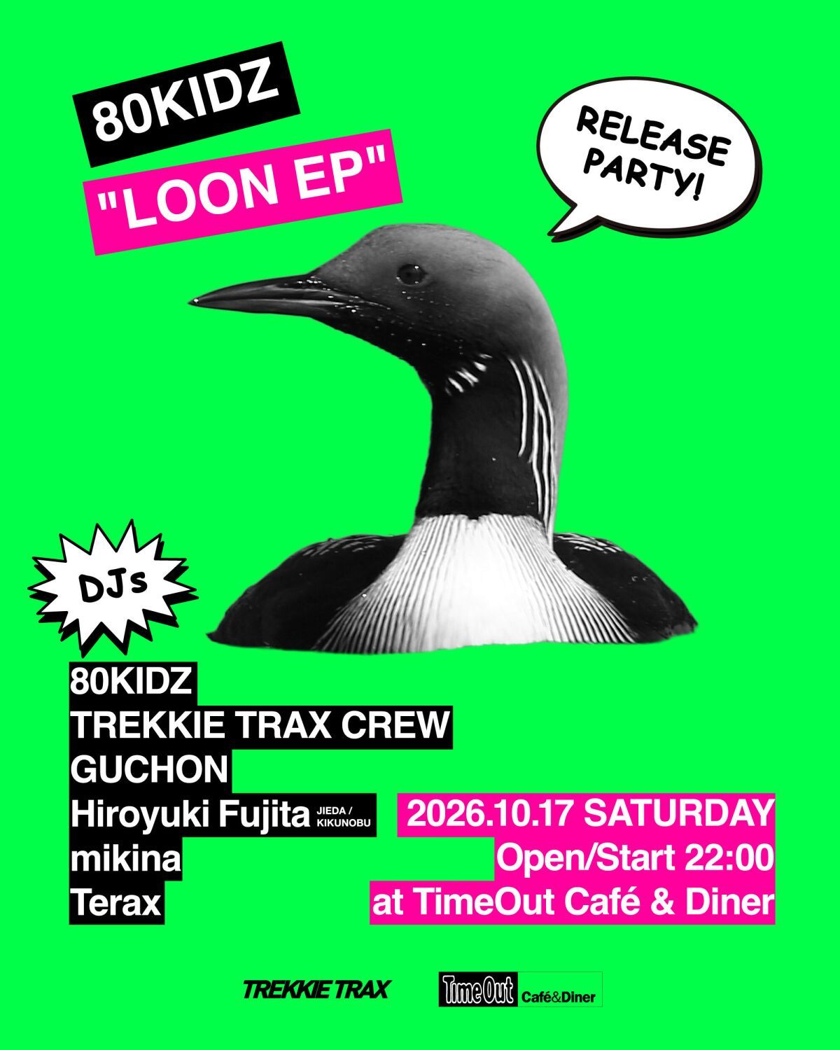80KIDZ "LOON EP" Release Party