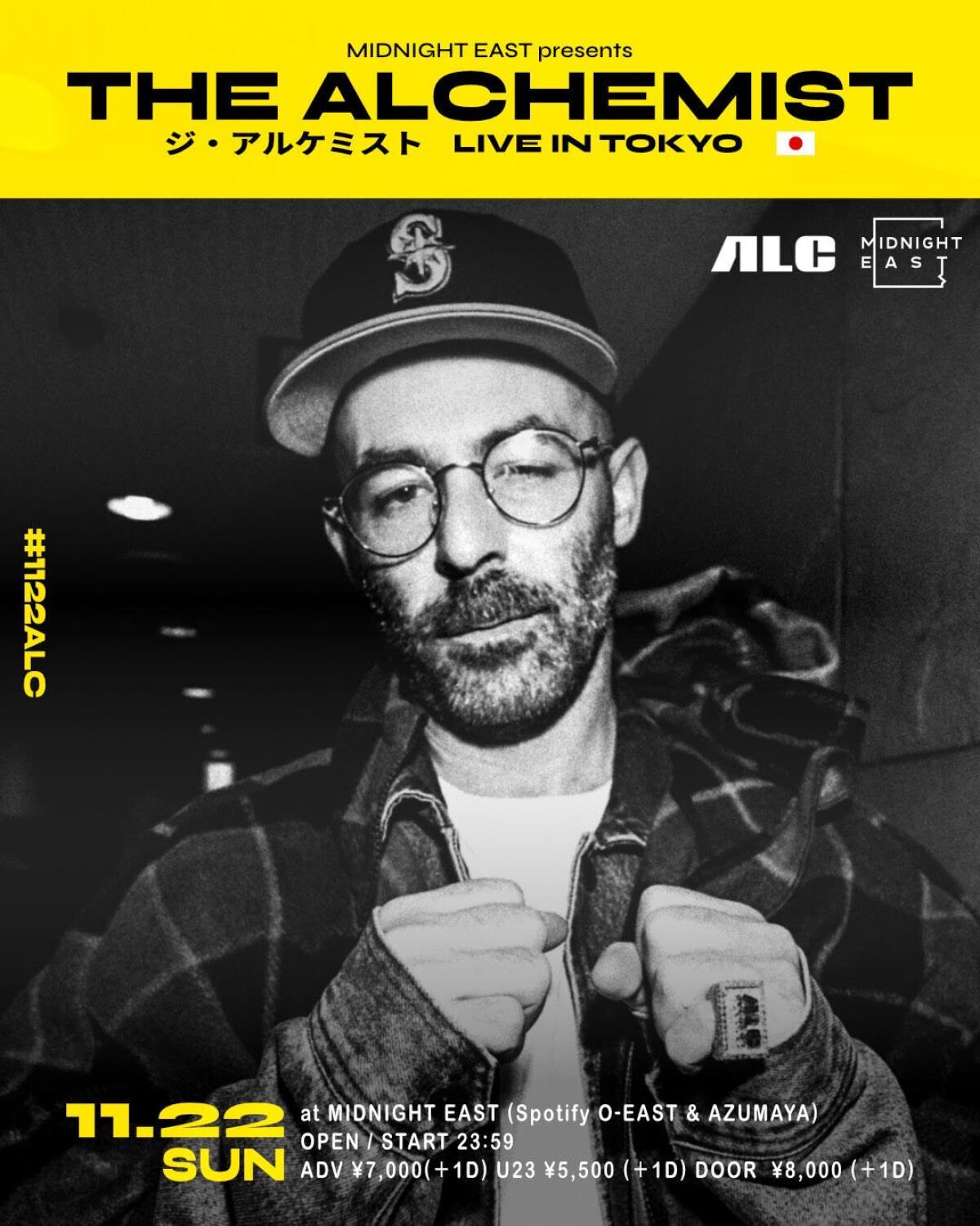 MIDNIGHT EAST presents THE ALCHEMIST Live in TOKYO