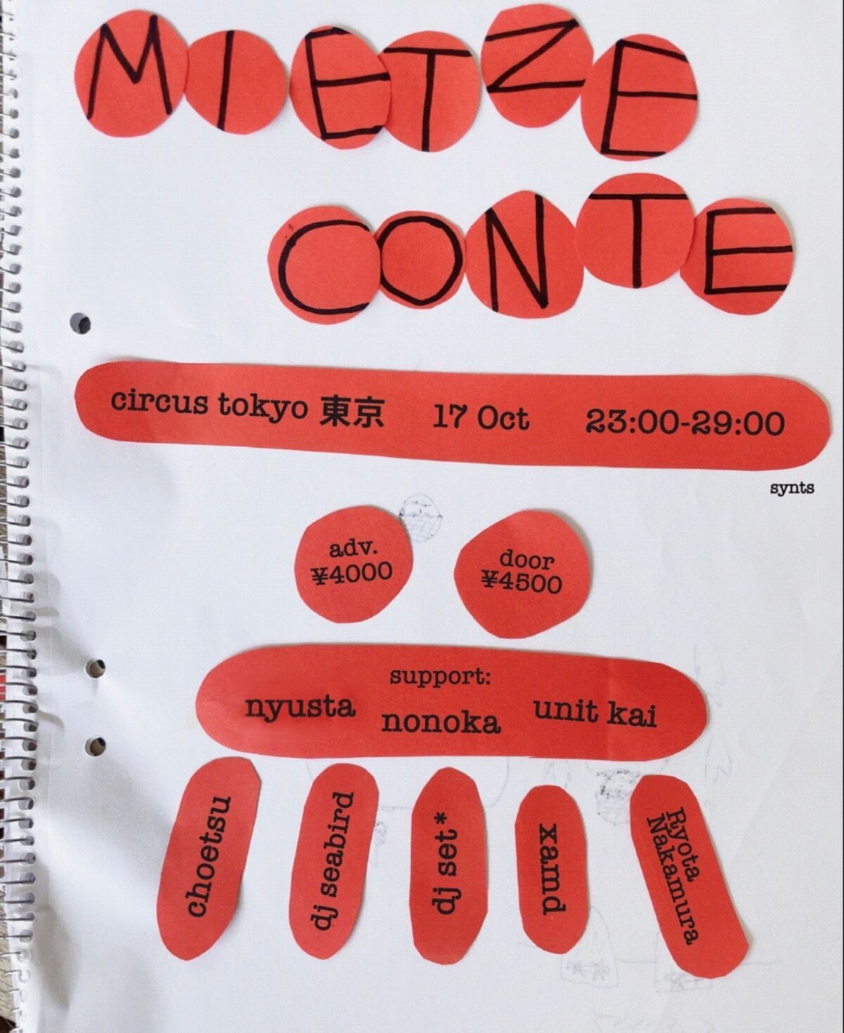synts presents: Mietze Conte