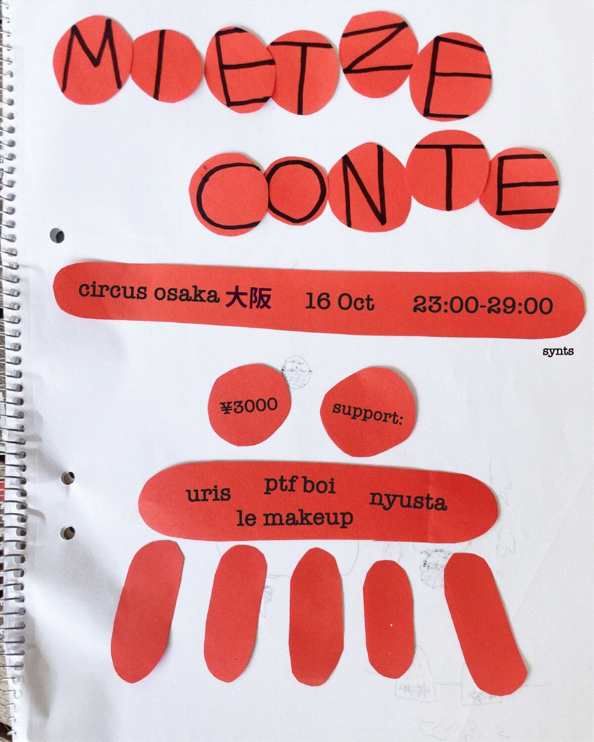 synts presents: Mietze Conte
