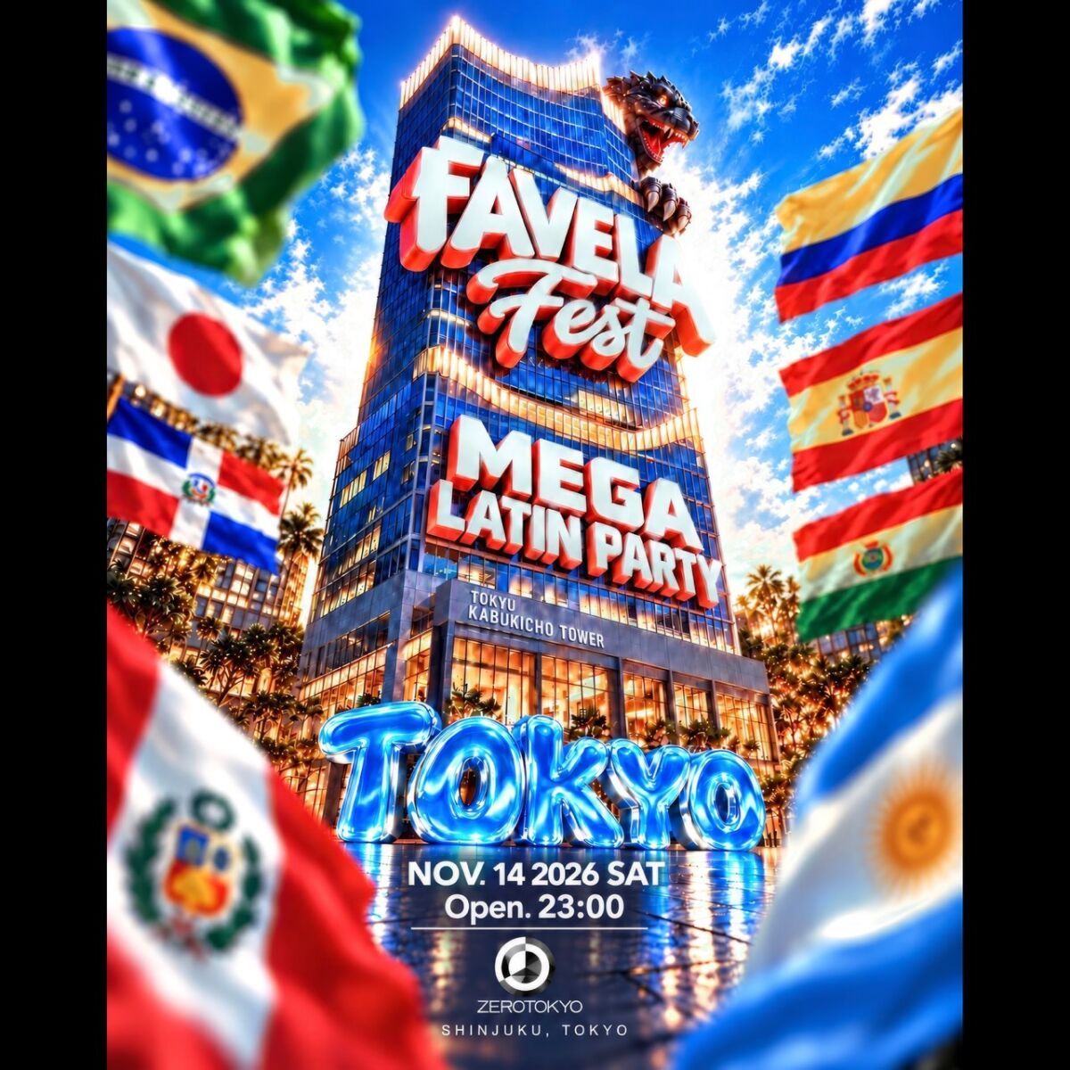 FAVELA FEST – LATIN PARTY