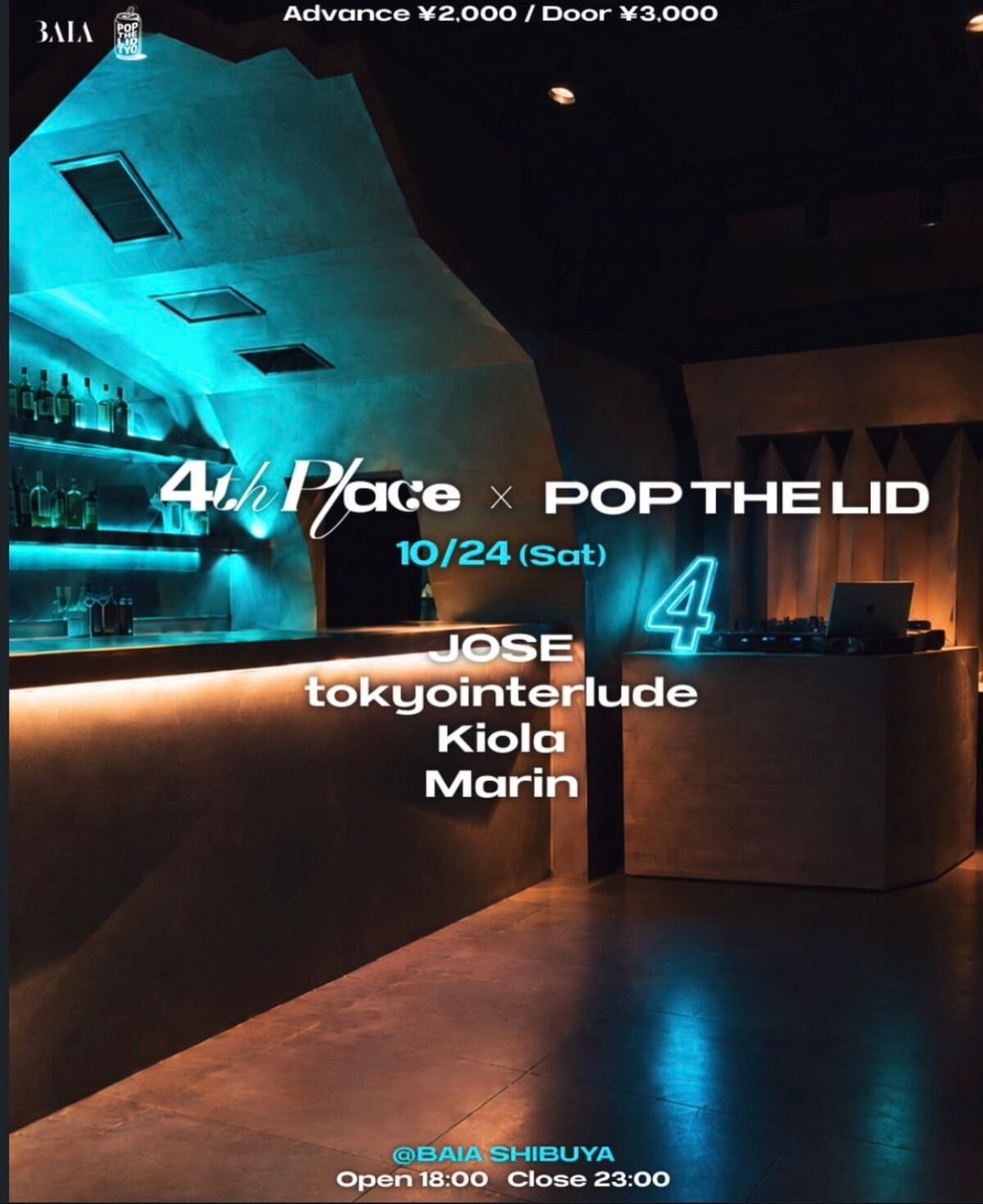 Tokyo social 4th place