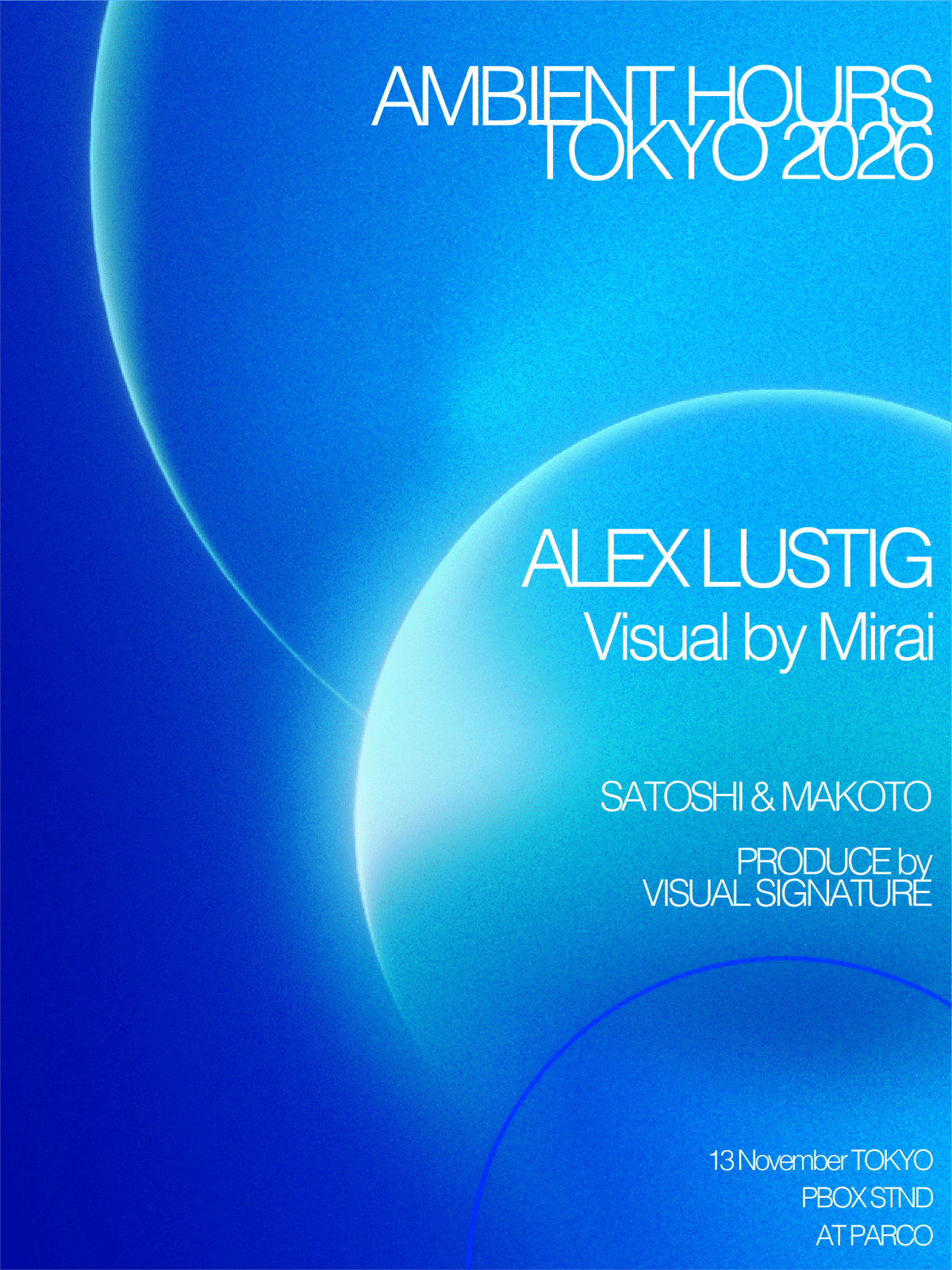 Ambient Hours Tokyo 2026