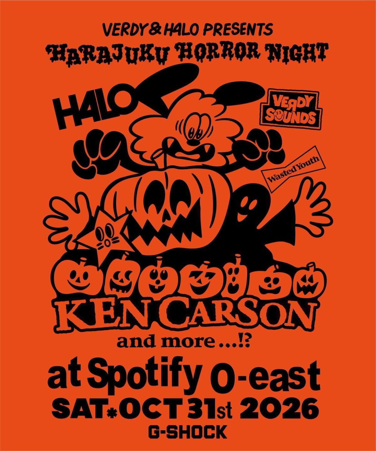 VERDY presents HARAJUKU HORROR NIGHT 2026