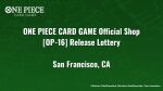 OP-16 Release Event: San Francisco, CA