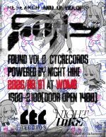 FOUND Vol.0  CTCRECORDS powerd by NIGHT HIKE